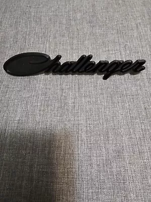 NEW 2019-2022 Dodge Challenger Classic BLACK Script Grille Nameplate / EmblemOE • $90