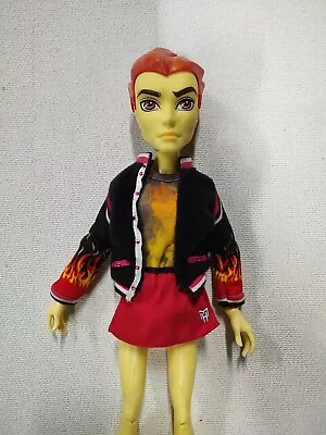 2012 Monster High Heath Burns Home Ick Mattel Boy Doll Rare Some Clothes Retired • $29.99