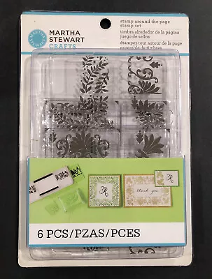 Martha Stewart Crafts Scrolls And Boughs Stamp All Around Stamp Page Scrapbook • $6.99