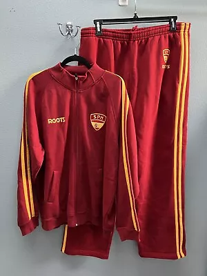 Roots Athletics Men’s Track Suit Warmup 2XL Spain Pants Jacket Olympic Soccer • $44.99