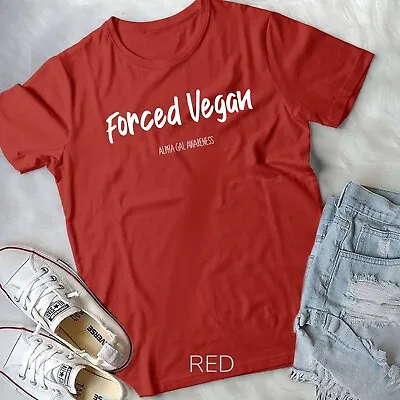 Forced Vegan Alpha Gal T-Shirt Unisex T-shirt • $18.99