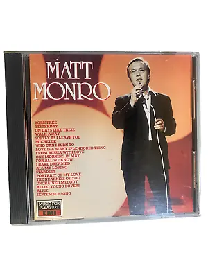 Matt Monro - Softly As I Leave You-Best Of - Matt Monro CD • £2.80