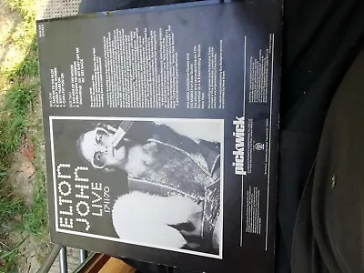 £12 • Buy ELTON JOHN Live 17.11.70 LP VINYL LP Album Record Shm 942 V Good
