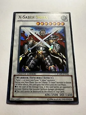 $4.44 • Buy X-Saber Souza - JUMP-EN058 - Ultra Rare - Limited Edition - Lightly Played