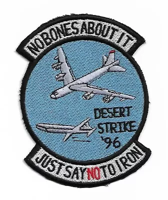 USAF B-52 OPERATION DESERT STRIKE '96 Patch • $19.99