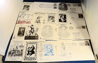 15 Vintage GEORGE WASHINGTON   MASONIC Covers:  The Father Of Our Country  • £48.16