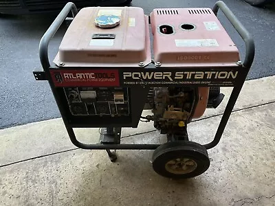 $399 • Buy Commercial Portable Diesel Generator Atlantic Tools  5500 Watt LDG5500 Pickup