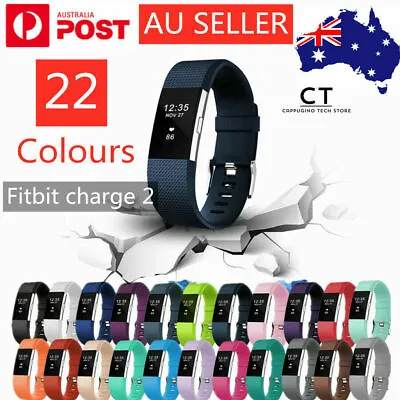 $5.55 • Buy For Fitbit Charge 2 Bands Various Replacement Wristband Watch Strap Bracelet Au