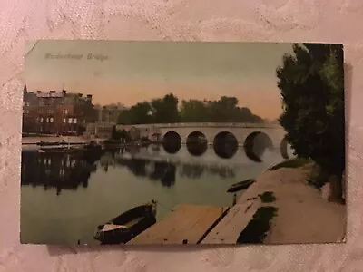 Maidenhead Bridge Berkshire 1906 Posted Colour Vintage Postcard • £1.60