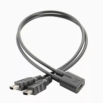 1PC USB 2.0 Cable Male To Mini USB 2.0 5 Pin Female Data Splitter Cord • $7