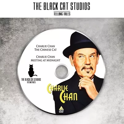 Charlie Chan The Chinese Cat - Charlie Chan Meeting At Midnight - DOUBLE BILL • £5.99