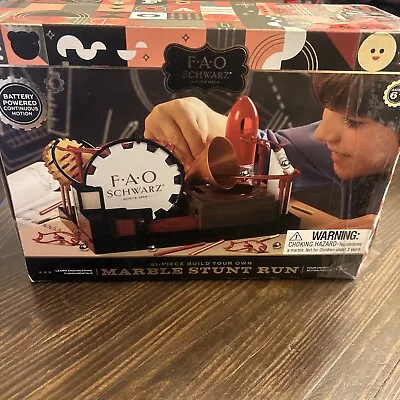 FAO Schwarz 51 Piece Marble Stunt Run Engineering Toy • $15.29