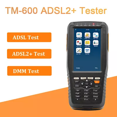 TM-600 ADSL2+ ADSL Tester For XDSL Line Test/ Maintenance Tools ADSL2 DMM Tester • $205.76