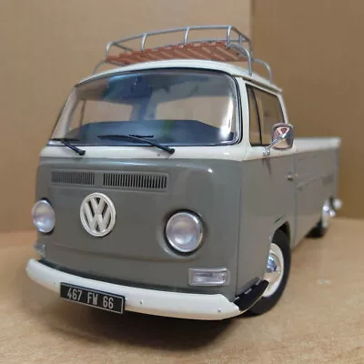 1 18 Volkswagen T2 Pickup 1968 Grey Solid • $123.94