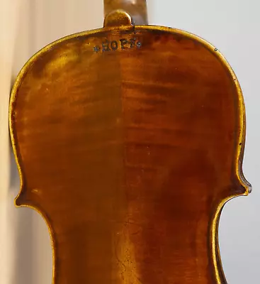 Old Vintage Violin 4/4 Geige Viola Cello Fiddle Stamped And Label HOPF Nr. 205 • $440.87