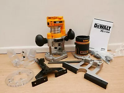 £294.89 • Buy DeWalt DCW604NT 18V XR Multi Base Plunge Router Bare Unit + TSTAK Case
