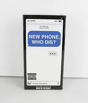 $29.95 • Buy New Phone Who Dis? Card Game By What Do You Meme 2021 - New And Sealed