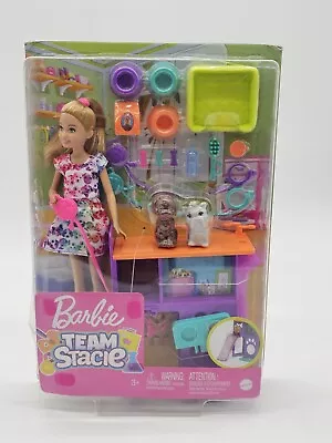 Barbie Team Stacie 3 Puppies Playset Pets And Accesories BRAND NEW  • $40.75