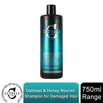 Catwalk By Tigi Shampoo Oatmeal & Honey Nourish For Damaged Hair 750ml • £23.99