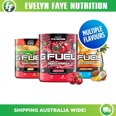 GAMMA LABS G Fuel - 40 Servings (280g) - 30+ Flavours | GFuel | Energy | Focus • $64.95