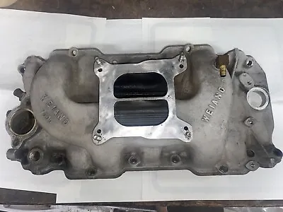 $229 • Buy Weiand 7505 Square Port Big Block Chevy Vintage Intake