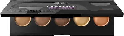 L'Oreal Paris Infallible Total Cover Concealer 15 G Palette Dark • £7.74