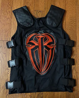 2016 WWE Roman Reigns RED Black Replica Vest Costume Adult Cosplay Wrestling • $20.99