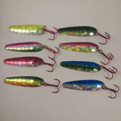 Fishing Spoons Individual 2.25 Inch Compare To Michigan-Stinger-Scorpion Spoons • $4.29