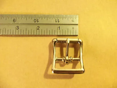 1  Nickel Plated Middle Bar Roller Buckles (Pack Of 10) • $14.50