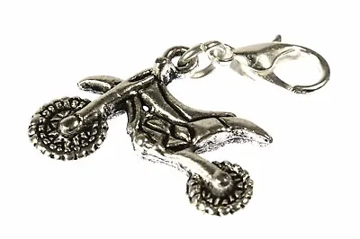 Motorcycle Charm Aharm Bracelet Miniblings Motorbike Motocross Enduro • $24.87