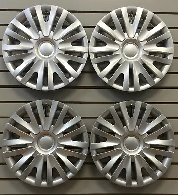 NEW VW 2010-2014 Golf 15  Silver Hubcap Wheelcovers SET Of 4 • $64.21