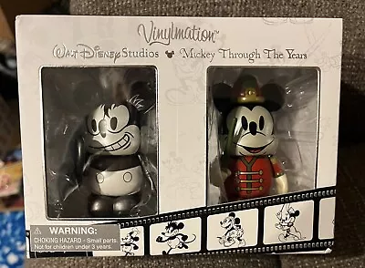 Disney Mickey Through The Years Vinylmation Set Band Concert Plane Crazy NEW! • $12.99