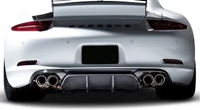 Porsche 991 Rear Bumper Diffuser POLYURETHANE Vorsteiner Style 991.1  2012-2016 • $474