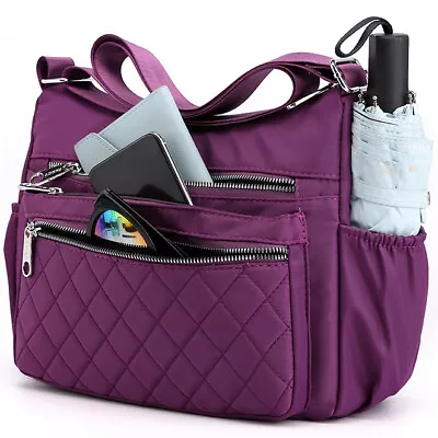 NEW Waterproof Messenger Cross Body Ladies Handbag Bag Shoulder Bag Womens Purse • $6.84