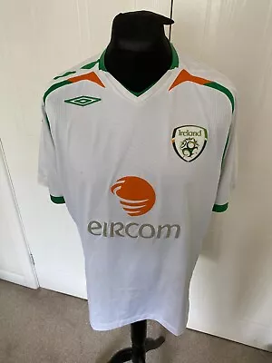 £20 • Buy Republic Of Ireland 2007-08 Away Football Shirt Extra Large XL Umbro