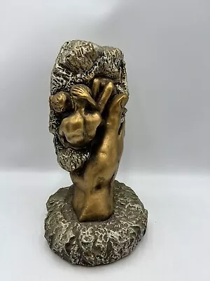 RARE Hand Of God By Auguste Rodin Sculpture Repro. By MARWAL Chalkware Bronze • $45
