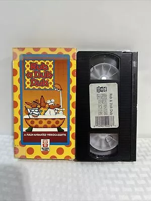 RUB A DUB DUB VHS Animation Family Cartoon Hi-Tops Video Release VERY RARE • $24.99