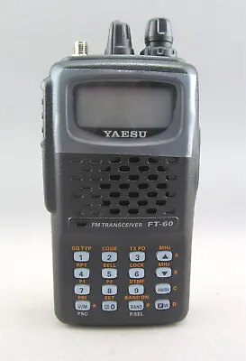 Yaesu FT-60R Dual Band Handheld Radio Transceiver  USA VERSION USA SELLER • $189.29