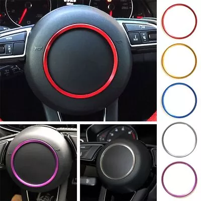 Wheel Decorative Ring Steering Wheel TrimFor Audi A4L A3 A5 Q2L 2017-2022 • $14.80