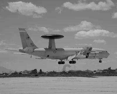 E-3 Sentry AWACS Aircraft 2015 Photograph Tinker Air Force Base Oklahoma 8X10 • $7.99