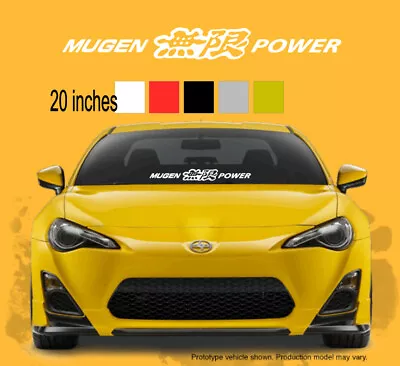 Mugen Power Decal Sticker Windshields • $12.95