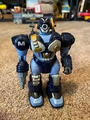 HAP-P-KID ROBOT Blue Motorized Robot Action Figure • $9.99