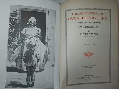 Vintage 1912 'The Adventures Of Huckleberry Finn' By Mark Twain~ HB Harper&Bros • $14.99