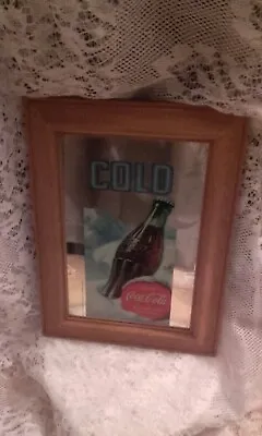 Vintage Retro 1999 Coca Cola Advertising Mirror Delicious And Refreshing Drink • £25