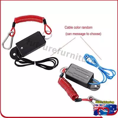 Electric Breakaway Switch Cable Brake Switch Fit For Trailer Towing Caravan • $22.87