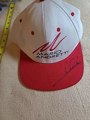 Mario Andretti Signed Baseball Cap • $17.99