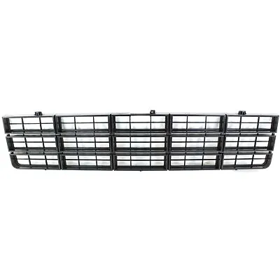 Grille For 77-80 Chevrolet C10 K10 Silver Shell W/ Black Insert Plastic • $60.02