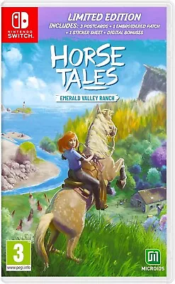 Horse Tales Emerald Valley Ranch - Limited Edition Nintendo Switch (New Sealed) • £24.99