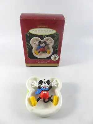 Hallmark Mickey's Snow Angel 1997 Keepsake Ornament Mickey & Co Disney NOS • $9.99