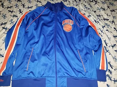 Mitchell And Ness Newyork Knicks Warm Up Jacket • $115